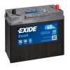 Autobaterie EXIDE Excell 12V 45Ah, 300A, EB456
