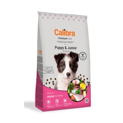 2ks Calibra Dog Premium Line Puppy&Junior 12kg NEW