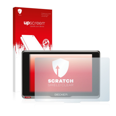 Čirá ochranná fólie upscreen® Scratch Shield pro Becker active.7s EU (Ochranná fólie na displej pro Becker active.7s EU)