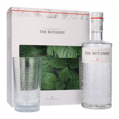 BOTANIST ISLAY DRY GIN + SKLO 46% 0,7l (dárkové balení se skleničkou)