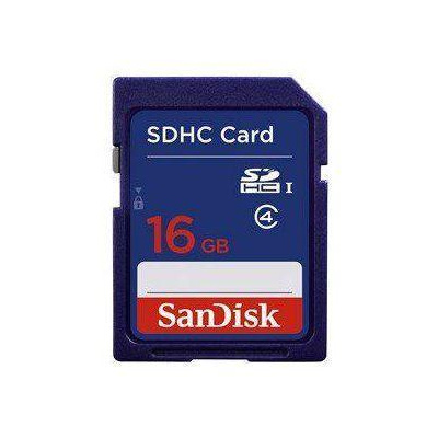 SanDisk 16GB SDHC karta, Class 4