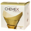 Filtr na kávu Chemex papírové filtry pro 6-10 šálků, čtvercové, přírodní, 100ks (FSU-100)