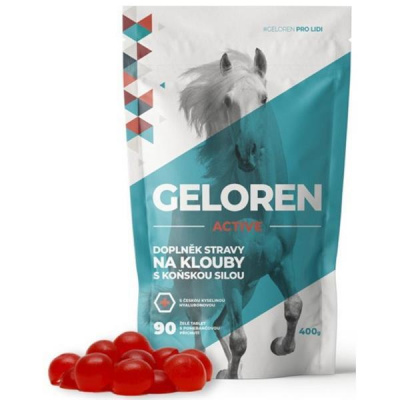 Contipro a.s. Geloren Active 400 g (90 tbl), kloubní výživa pro lidi