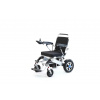 Skládací invalidní vozík Selvo i4500 (Elektrický vozík s možností složení pro přepravu - invalidní vozík Selvo se sklopnou opěrkou nohou, bezpečnostním pásem a nastavitelnou polohou koleček proti přev