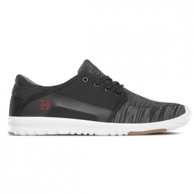 Pánské boty Etnies Scout YB Black/Dark Grey/Red - 10043589 Velikosti: 44