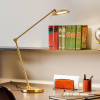 Knapstein Stmívatelná stolní lampa LED Beatrice mosaz matná - 61.615.03