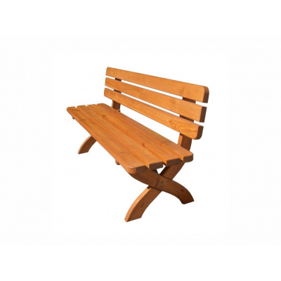 ROJAPLAST Zahradní lavice - STRONG 160, dřevěná