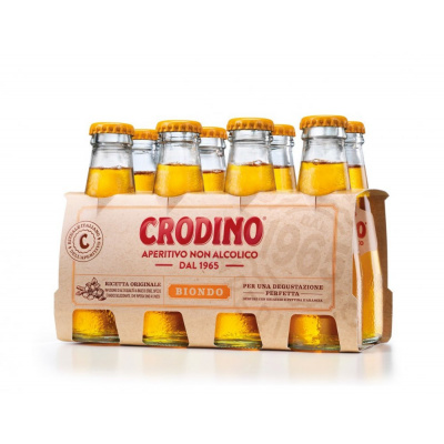 Crodino Soft drink 8×0,1l (holá láhev)