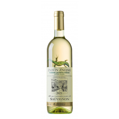 Vinařství ZNOVÍN ZNOJMO Sauvignon - Lacerta Viridis bílé suché 2021 12,5% 0,75 l