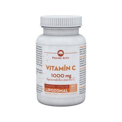 Pharma activ Lipozomal vitamin C 1000mg 60 kapslí