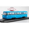 Tatra T3SU tramvaj modrá 1:43 - SSM Tatra T-3 SU tramvaj 1:43 - kovový model