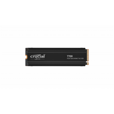 Crucial T700 with heatsink 2TB PCIe Gen5 NVMe M.2 SSD