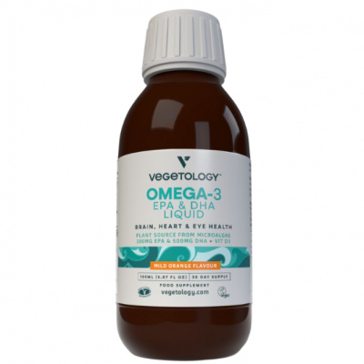 Vegetology Opti3 Liquid Omega - 3 EPA a DHA s vitamínem D 150 ml