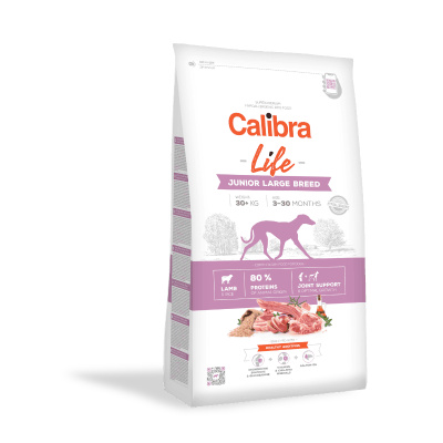 Calibra Dog Life Junior Large Breed Lamb 2,5kg (+ SLEVA PO REGISTRACI / PŘIHLÁŠENÍ!)