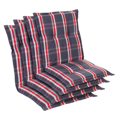 Blumfeldt Prato, čalouněná podložka, podložka na židli, podložka na nižší polohovací křeslo, na zahradní židli, polyester, 50 x 100 x 8 cm (CPT10_10240764-4_)