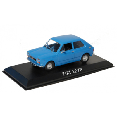 Fiat 127p - Zlatá kolekce aut PRL-u Fiat 127p - kovový model auta