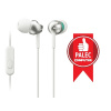 SONY MDR-EX110AP Sluchátka do uší s mikrofonem, rozsah 5 až 24000 Hz - White