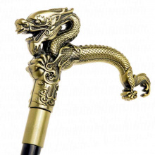 Vycházková hůl s mečem drak velký (vycházková hůl s čepelí kordem pro seniory)