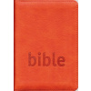 Bible Český studijní překlad, střední formát, oranžová barva, zip
