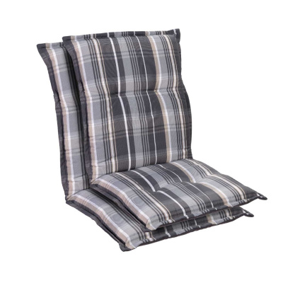 Blumfeldt Prato, čalouněná podložka, podložka na židli, podložka na nižší polohovací křeslo, na zahradní židli, polyester, 50 x 100 x 8 cm, 2x čalounění (CPT10_10240769-2_)