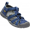 Keen dětské sandály Seacamp II CNX Youth Blue Depths/Gargoyle Barva: blue depths/gargoyle, Velikost: 13 UK (32/33 EU / 20 cm)