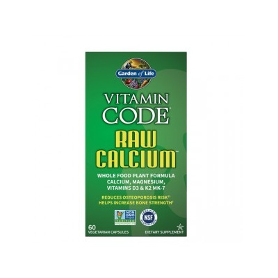 Vápník - Calcium - RAW Vitamin Code - 60 kapslí GARDEN OF LIFE