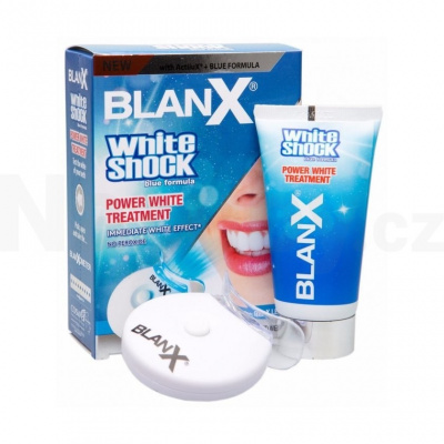 BlanX White Shock POWER WHITE bělicí kúra s LED aktivátorem 50 ml