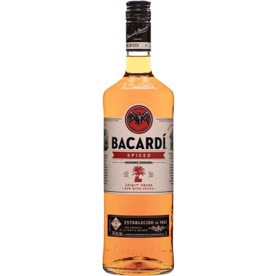 Bacardi Spiced 1l 35% (holá láhev)