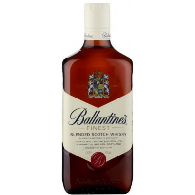 Ballantine’s Finest Blended Scotch Whisky 40% 0,7 l (holá láhev)
