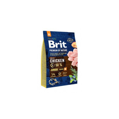 Brit Premium Brit Premium Dog by Nature Junior M 3kg