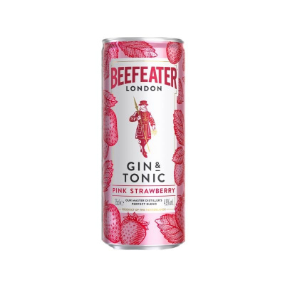 Beefeater Pink&Tonic 0,25l 4,9% (holá láhev)