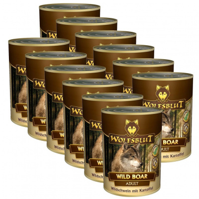 Konzerva Wolfsblut Wild Boar 12 x 395 g