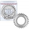 Invisibobble Power Crystal Clear, 3 kusy power vlasové gumičky průhledné