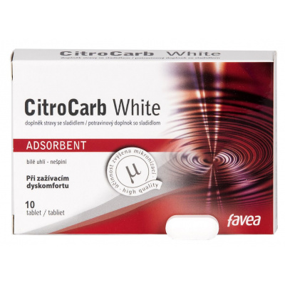 Favea CitroCarb White 10 tablet