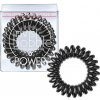 Invisibobble Power True Black, 3 kusy power vlasové gumičky černé