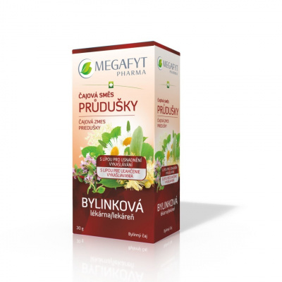 Megafyt Bylink.lékárna Čaj.směs průdušky 20x1.5g