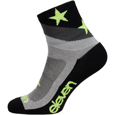 ponožky ELEVEN Howa Star Grey vel. 8-10 (L) šedé/černé/žluté Velikost: L, Barva: černá Slevové akce, akční ceny, platby různými systémy stačí se zeptat