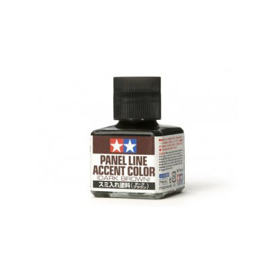 TAMIYA Panel Line Accent Color 40ml Brown  