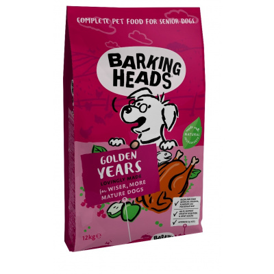 BARKING HEADS All Hounder Golden Years Chicken 12kg