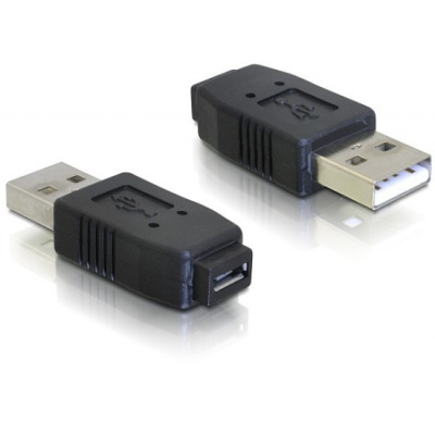 Delock Adaptér USB micro-A+B samice do USB2.0-A samec 65029