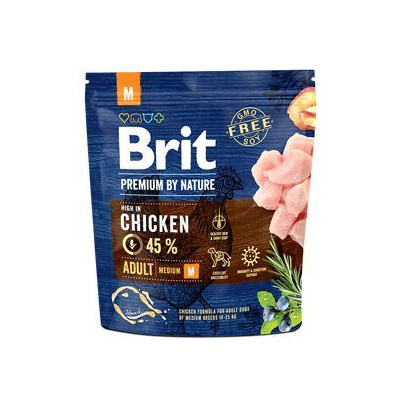 Brit Premium Dog by Nature Adult M, Velikost balení 1kg