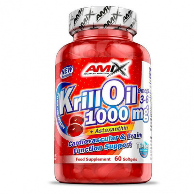 Amix Nutrition Amix Krill Oil 1000mg Velikost balení: 60 Kapslí