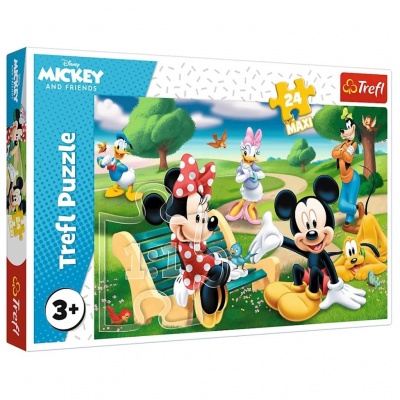 TREFL Mickey Mouse a přátelé MAXI 24 dílků