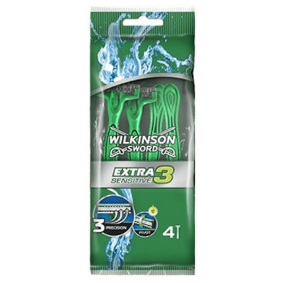 Wilkinson Extra3 Sensitive 4 ks