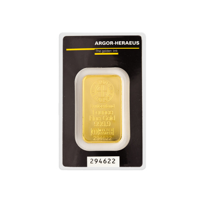 Argor-Heraeus SA Zlatý slitek 1 oz