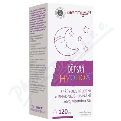 Barny`s HypnoX Dětský zklidňující sirup 120 ml