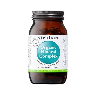 Viridian Mineral Complex Organic Komplex minerálů Bio 90 kapslí