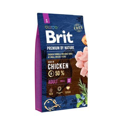 Brit Premium Dog by Nature Adult S, Velikost balení 8kg