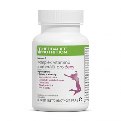 Herbalife Formula 2 Komplex vitamínů a minerálů Pro ženy 60 tablet