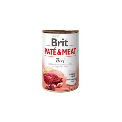 Brit Brit Dog konz Paté & Meat Beef 400g
